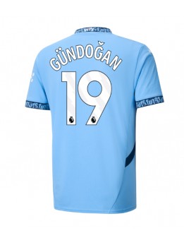 Manchester City Ilkay Gundogan #19 Domaci Dres 2024-25 Kratak Rukavima